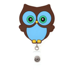 Owl General Mobilization PVC Badge Reel