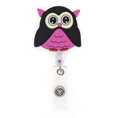 Owl General Mobilization PVC Badge Reel