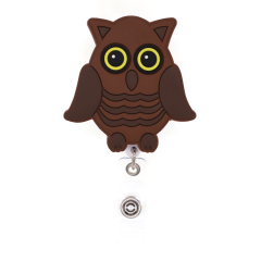 Owl General Mobilization PVC Badge Reel