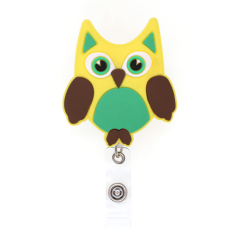 Owl General Mobilization PVC Badge Reel