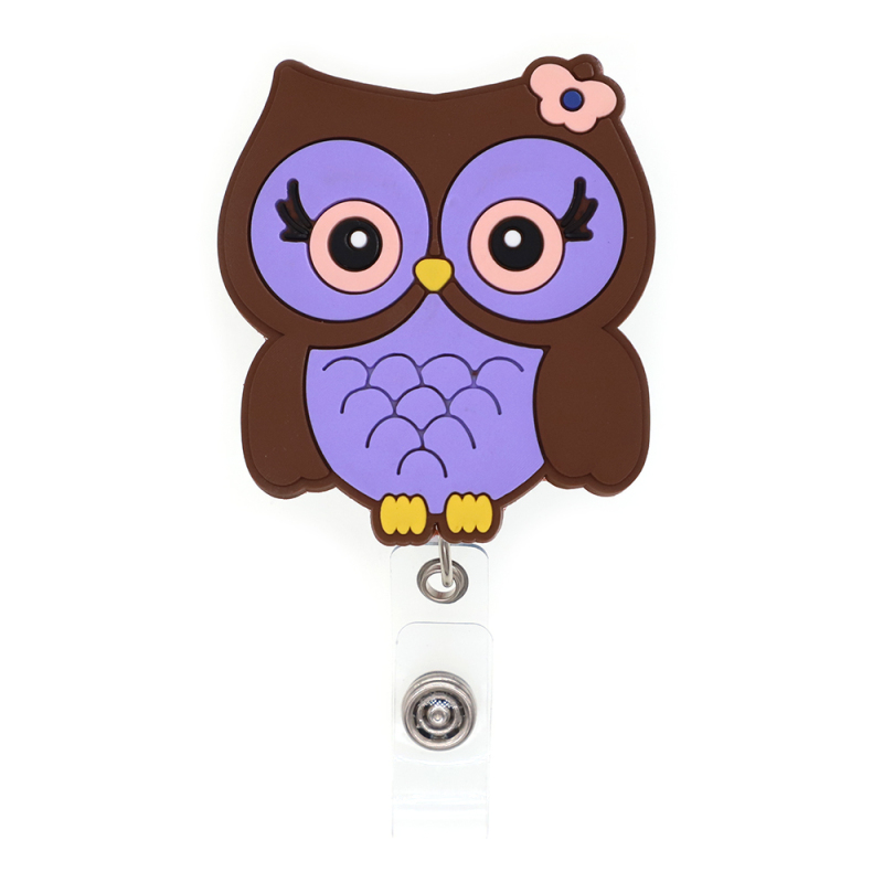 Owl General Mobilization PVC Badge Reel