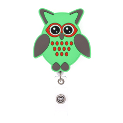 Owl General Mobilization PVC Badge Reel