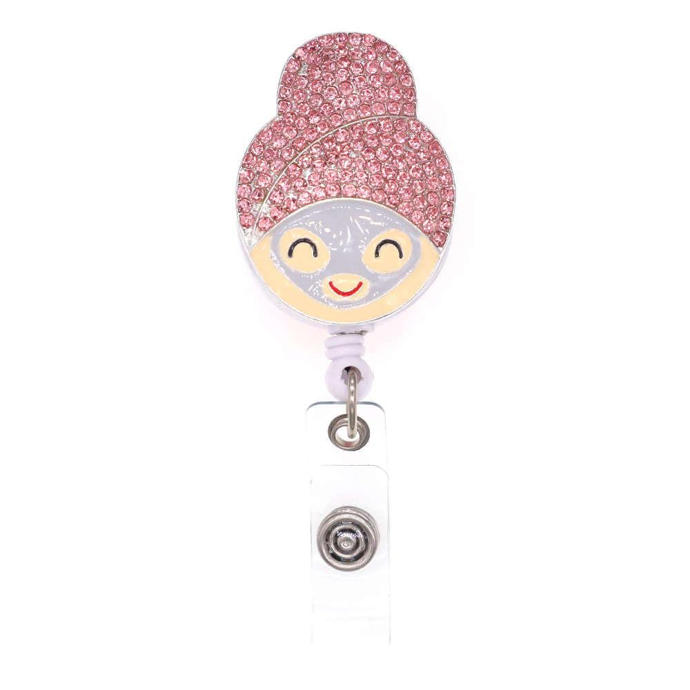 Mask Girl Badge Reel