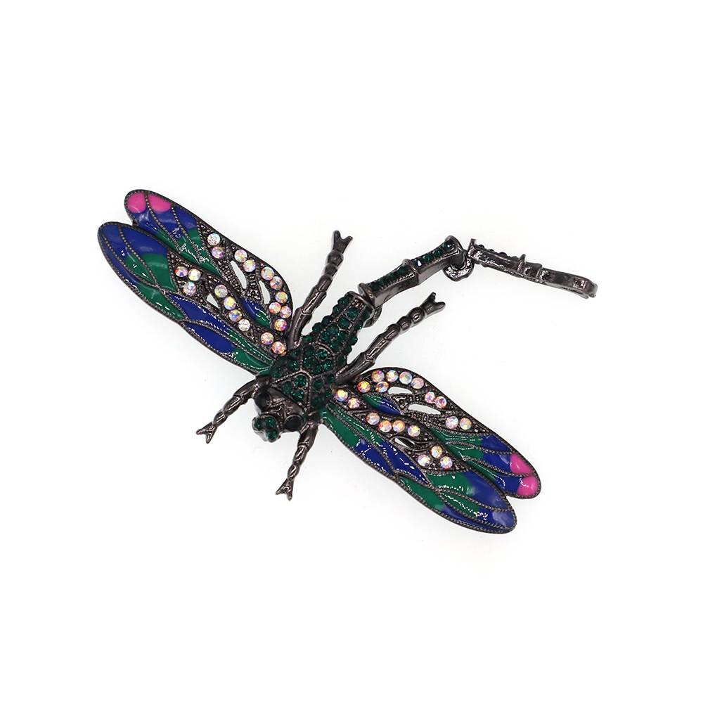 Dragonfly With Tail Activity Brooch