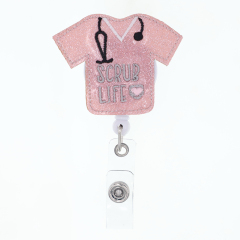 Felt Badge Reel Badge Holder