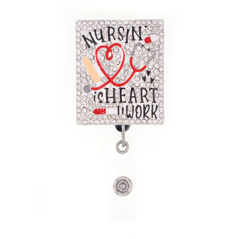 Badge Reel Badge Holder