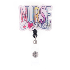 Nurse Medical Doctor Fairy Tale Badge Reel Badge Holder
