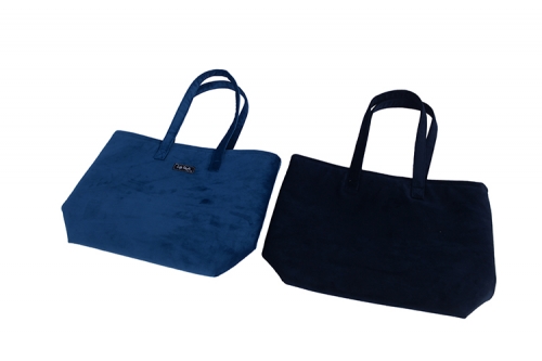 Velvet storage / shopping bag