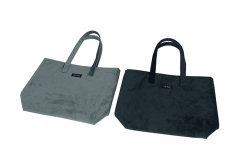 Velvet storage / shopping bag