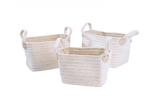 Jute & maize leaf baskets