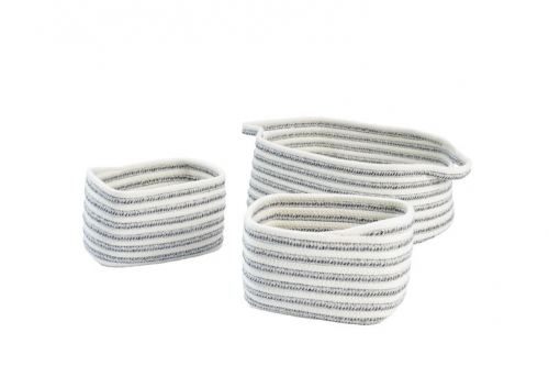 Cotton rope baskets