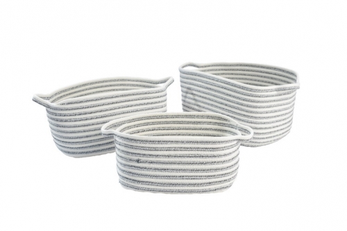 Cotton rope baskets