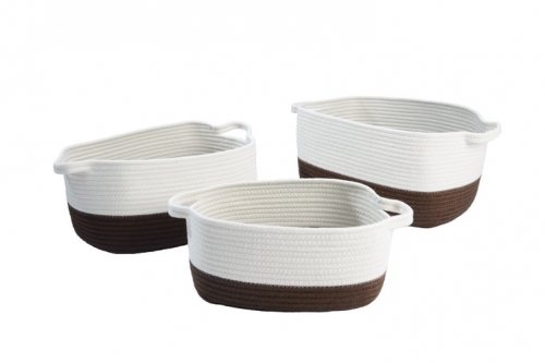 Cotton rope baskets