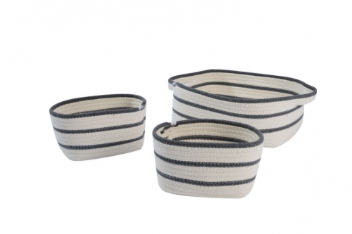 Cotton rope baskets