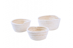 Jute & maize leaf baskets