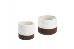 Cotton rope baskets