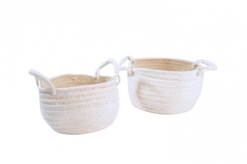 Jute & maize leaf baskets