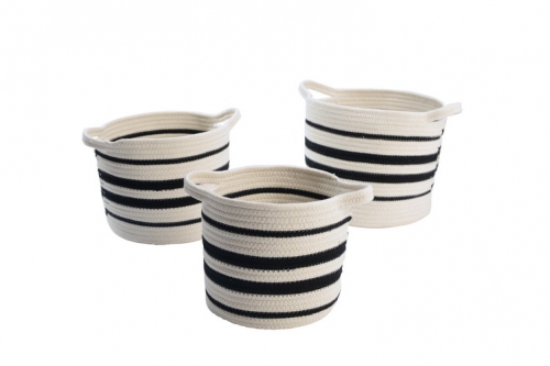 Cotton rope baskets