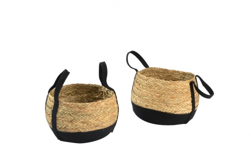 Seagrass & cotton rope baskets