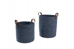 Cotton rope baskets