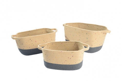 Cotton rope baskets