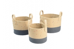 Cotton rope baskets