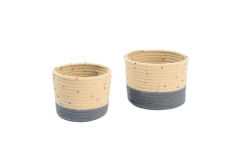 Cotton rope baskets