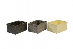 Paper storage baskets