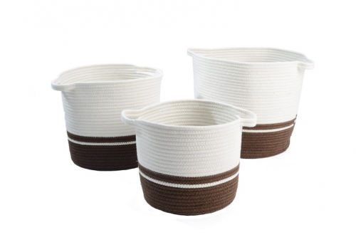 Cotton rope baskets