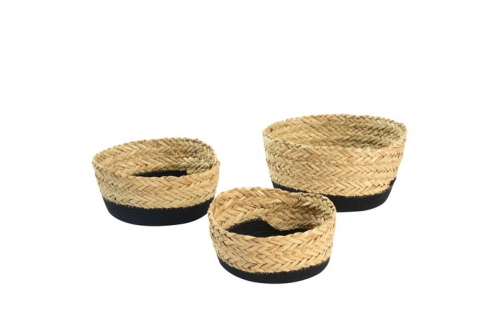 Seagrass & cotton rope baskets