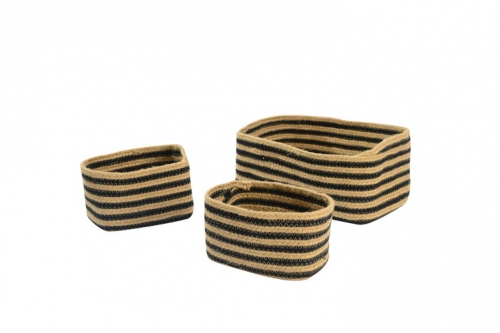 Jute & cotton rope baskets