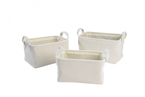 Corduroy baskets