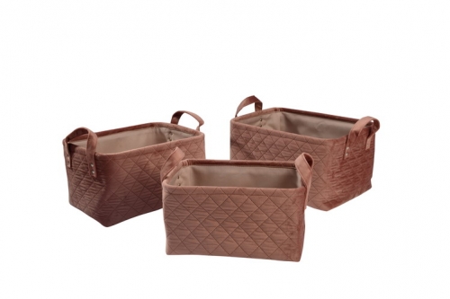 Velvet baskets