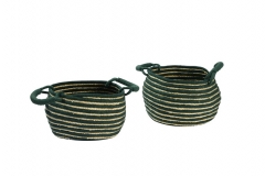 Jute & maize leaf baskets