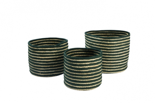 Jute & maize leaf baskets