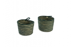 Jute & maize leaf baskets