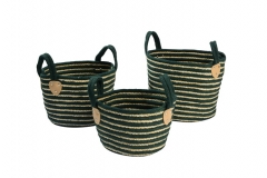 Jute & maize leaf baskets