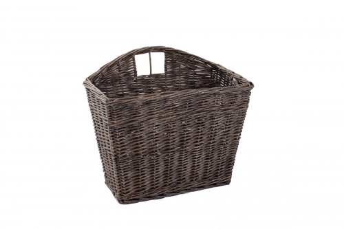 Wicker magazine holder