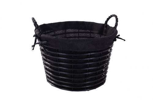 Wicker tapered basket