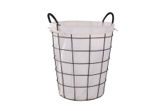 metal laundry basket, pc