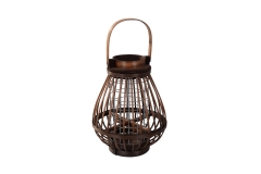 Wood slats lantern