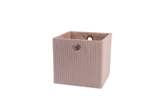 Corduroy storage basket