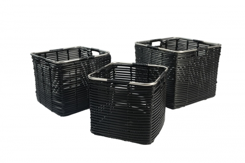 PE storage baskets