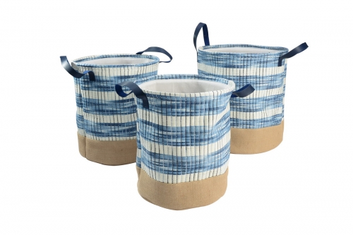 Paper and fabric baskets