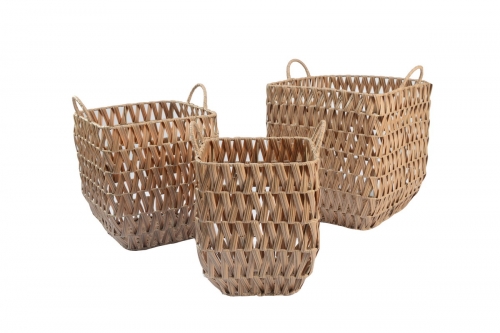 PE storage baskets