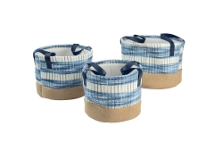 Paper and fabric baskets