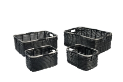 PE storage baskets