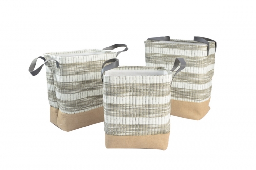 Paper and fabric baskets