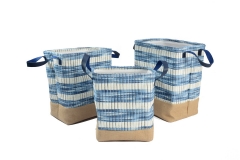 Paper and fabric baskets