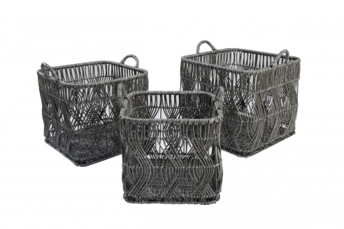 PE storage baskets